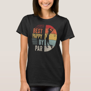 Mens Golf Best Pappy By Par Grandpa Golfer Father' T-Shirt