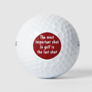 Men's Golf Phrase Golf Balls