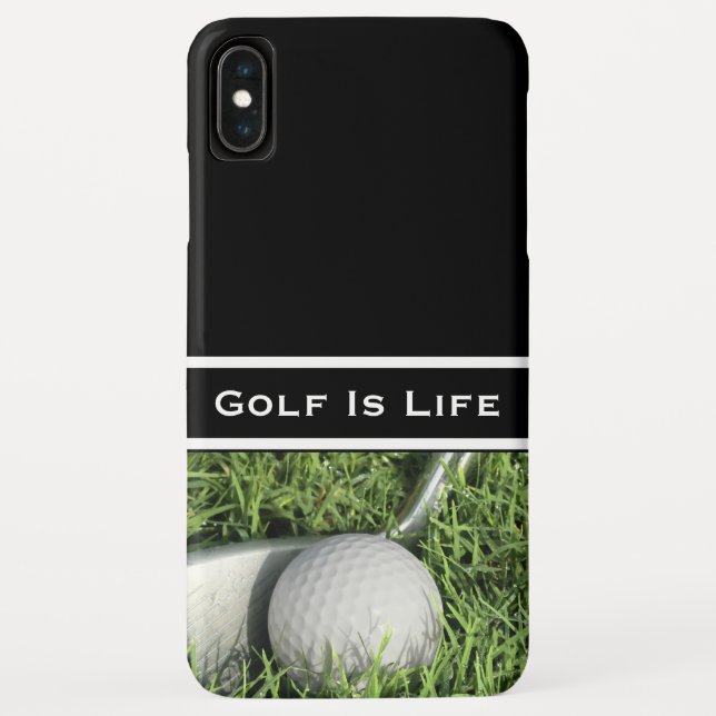 Mens Golf Theme Case-Mate iPhone Case (Back)