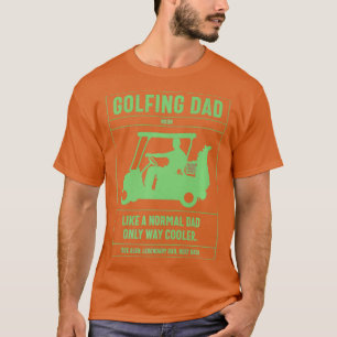 Mens Golfing Dad Dictionary Definition Funny T-Shirt