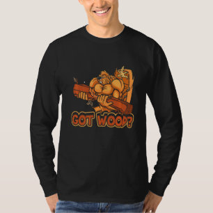 Mens Got Wood Beaver Animal And Nature Premium T-Shirt