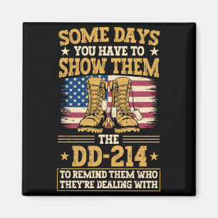 Mens Gpy Old Veteran Retired Military Performance Magnet