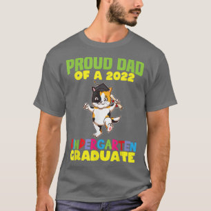 Mens Graduation Proud Dad 2022 Kindergarten Gradua T-Shirt