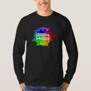 Mens Grandfather Dino Grandpasaurus T-Shirt