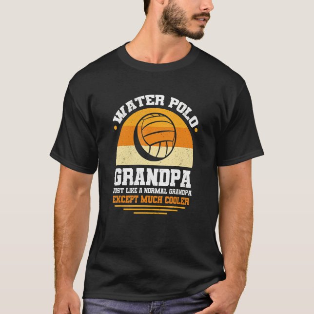 Mens Grandfather Water Polo Grandpa Water Polo Pla (Front)