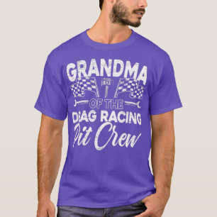 Mens Grandma Of The Drag Racing Pit Crew Bracket T-Shirt
