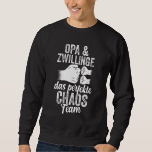 Mens Grandpa And Gemini Grandfather Sweatshirt