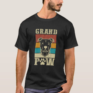 Mens Grandpaw Dog Grandpa Funny Dog Lover Grandfat T-Shirt