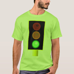 Mens Green Traffic Light Shirt