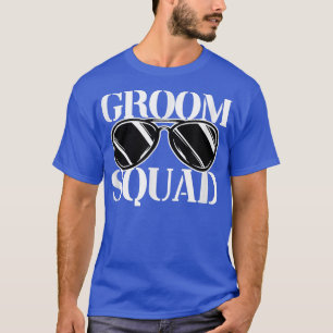 Mens Groom Squad Groomsmen Bachelor Party T-Shirt
