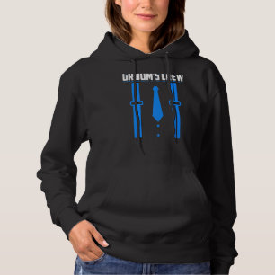 Mens Groomsmen Wedding Marriage Groom  Bachelor Pa Hoodie