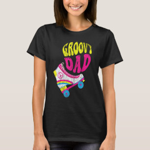 Mens Groovy Dad 70s Aesthetic Nostalgia 1970's Ret T-Shirt