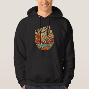 Mens Groovy Pops 70s Aesthetic Nostalgia 1970's Re Hoodie