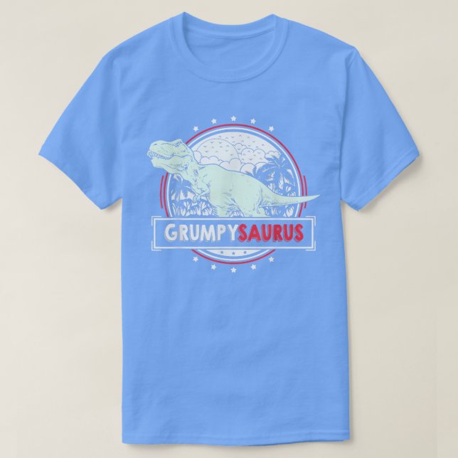Mens GrumpySaurus TRe Tshirt for Grumpy Funny Men  (Design Front)