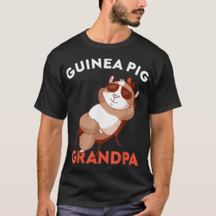 Mens Guinea Pig Grandpa  for Men  T-Shirt