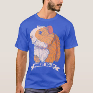 Mens Guinea Pig Wheek Squad Cute Funny Guinea Pig T-Shirt