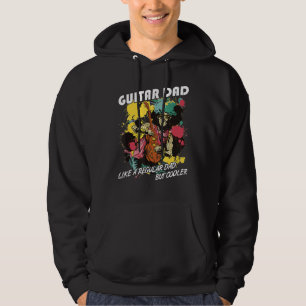 Mens Guitar Dad, Guitar Musician Hoodie