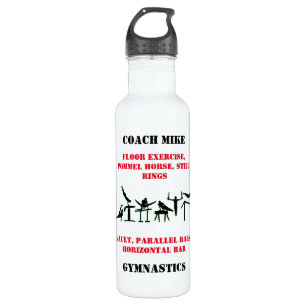 Men's Gymnastics Coach Water Bottle