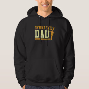 Mens Gymnastics Dad Outfit For Men Gymnast Father Hoodie