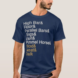 Mens Gymnastics Events T-Shirt