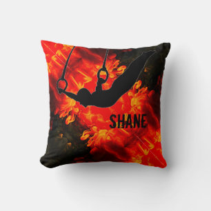 Men's Gymnastics - Lava Destructive Boys Custom Cushion