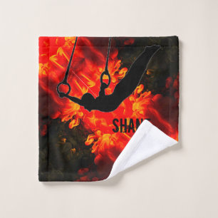 Men's Gymnastics - Lava Destructive Boys Wash Cloth