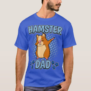 Mens Hamster Dad Daddy Fathers Day Hamster T-Shirt