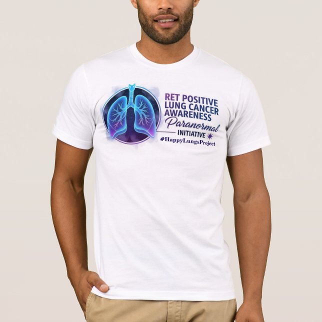 Men's Happy Lungs Project Fundraiser Shirt v3 (Front)