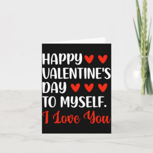 Mens Happy Valentines Day To Love Single Boys Card