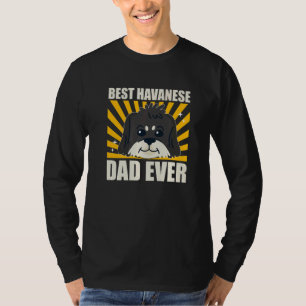 Mens Havanese Dad Dog Owner Havanese 4 T-Shirt