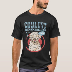 Mens Havanese Dad Dog Owner Havanese T-Shirt