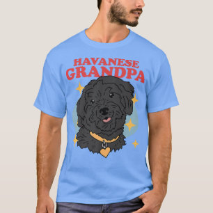 Mens Havanese Grandpa Dog Owner Havanese Premium T-Shirt