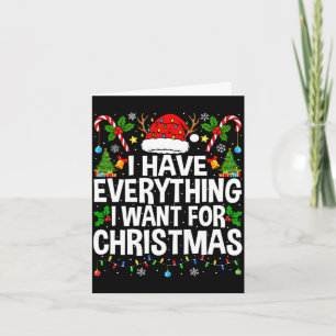 Mens have everything need couples pyjamas card