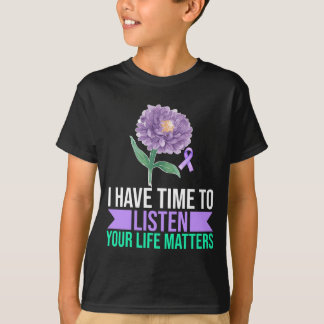 Mens Have Time To Listen Life Matters Performance T-Shirt