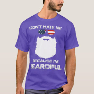 Mens he Beard s Men he Bearded Man Funny Fathers T-Shirt