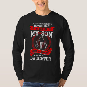 Mens He Sent Me My Son Daughter Best Dad Ever Tee 