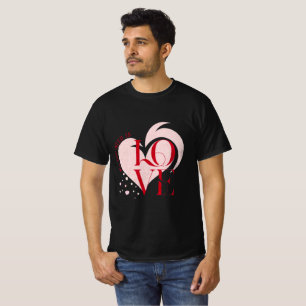 Men's "Heart Signature" LOVE T-Shirt - Modern