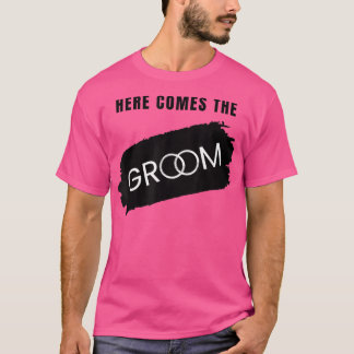 Mens Here Comes The Groom T-Shirt
