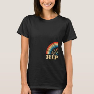 Mens Hippie Dad 70s Aesthetic Nostalgia 1970's Ret T-Shirt