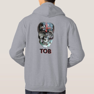 Men's Hoddie with Skull Designed by TOB Hoodie
