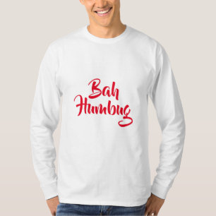 Men's Holiday T-Shirt Bah Humbug