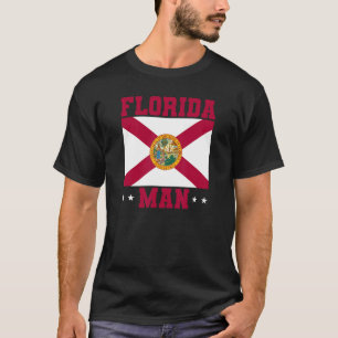 Mens Home State Floridian Florida Man T-Shirt
