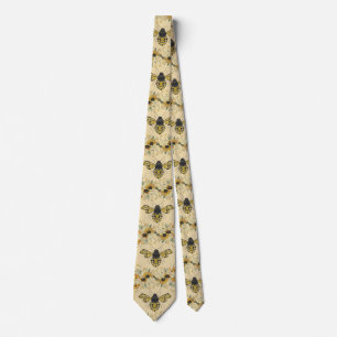 Men's Honey Bee Neck Tie