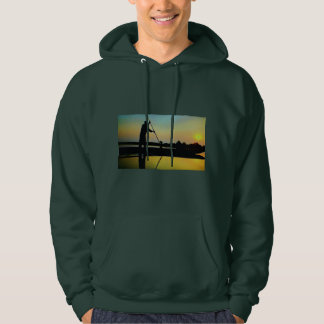 MEN'S HOODED SWEATSHIRT - RIVER TRAVELLING