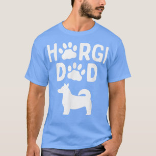 Mens Horgi Dad Corgi and Husky Dog Mi T-Shirt