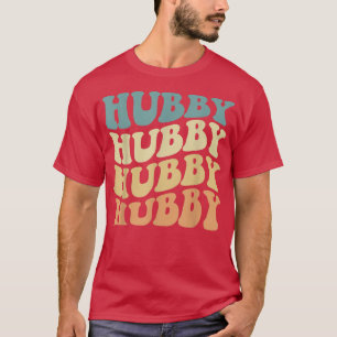 Mens Hubby Just Married Couples Aesthetic Mr Husba T-Shirt