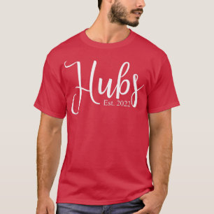Mens Hubs 2022 Matching Wedding Cute New Husband 2 T-Shirt