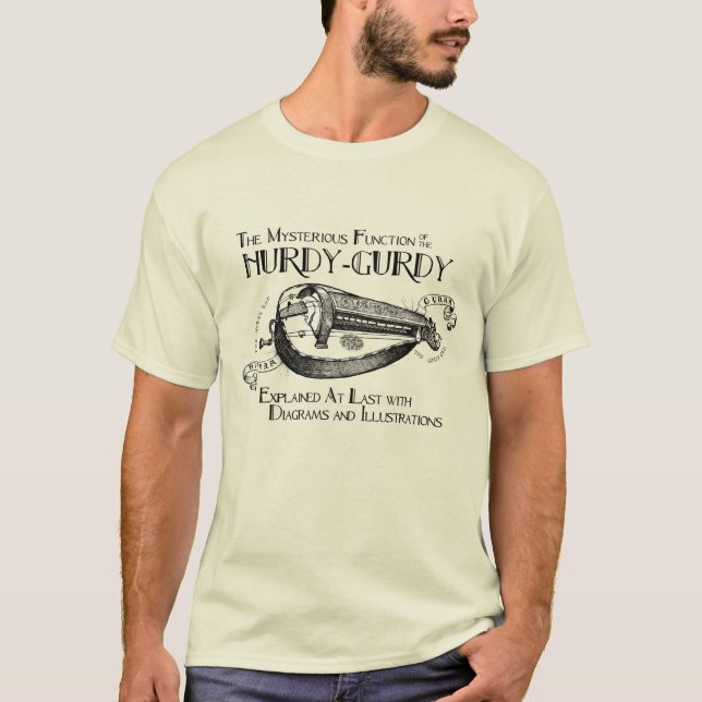 Men's Hurdy-Gurdy light T-shirt (Front)