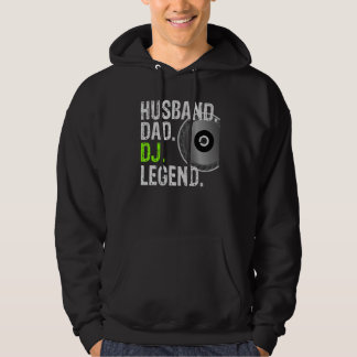 Mens Husband Dad DJ Legend - DJ Design_3 Hoodie