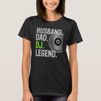 Mens Husband Dad DJ Legend - DJ Design_3 T-Shirt